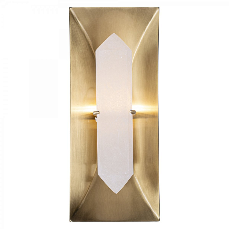 Бра HALCYON Rectangle Sconce Латунь Бра HALCYON Rectangle Sconce Латунь в Волгограде | Loft Concept