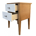 Тумба прикроватная с 2-мя ящиками Tasteful Furniture Light варинант исполнения - 2 | Loft Concept в Волгограде