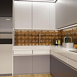 Гипсовая 3D панель с принтографией PM-38 варинант исполнения - 1 | Loft Concept в Волгограде