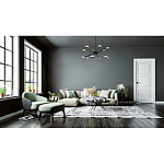 Люстра черного цвета на штанге Noir Supernova варинант исполнения - 3 | Loft Concept в Волгограде