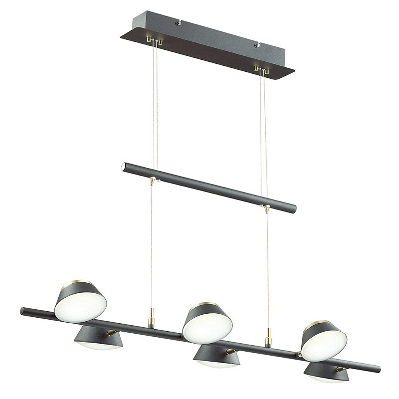 Люстра Solid Light Золотой Черный Люстра Solid Light Золотой Черный в Волгограде | Loft Concept