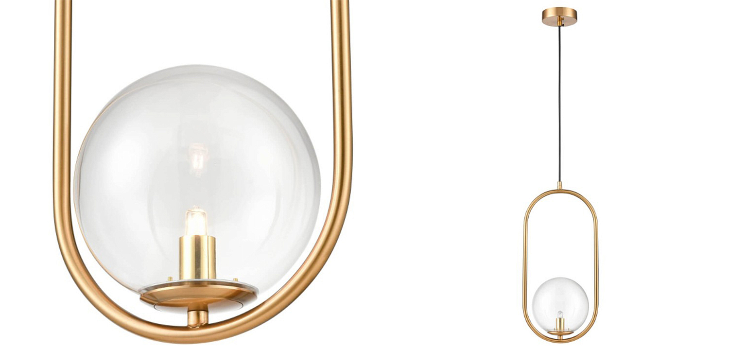 Подвесной светильник B.LUX C Ball oval gold Подвесной светильник B.LUX C Ball oval gold - Loft-Concept в Волгограде