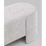 Банкетка Taks букле светло-серый варинант исполнения - 3 | Loft Concept в Волгограде