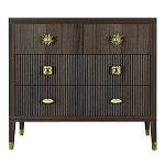 Бельевой Комод с 4 ящиками Elsa Dreams Walnut варинант исполнения - 6 | Loft Concept в Волгограде