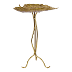Столик приставной с столешницей Тропический лист Tropical Forest gold варинант исполнения - 1 | Loft Concept в Волгограде