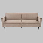 Диван современный вельветовый прямой Worcester Бежевый  варинант исполнения - 2 | Loft Concept в Волгограде