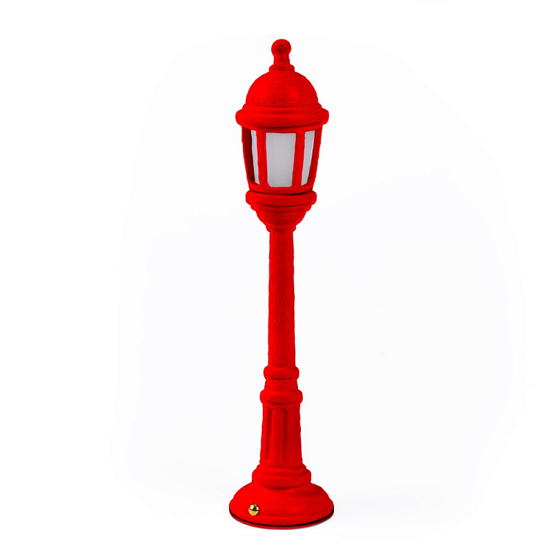 Настольная лампа Seletti Street Lamp Dining Red Красный Настольная лампа Seletti Street Lamp Dining Red Красный в Волгограде | Loft Concept
