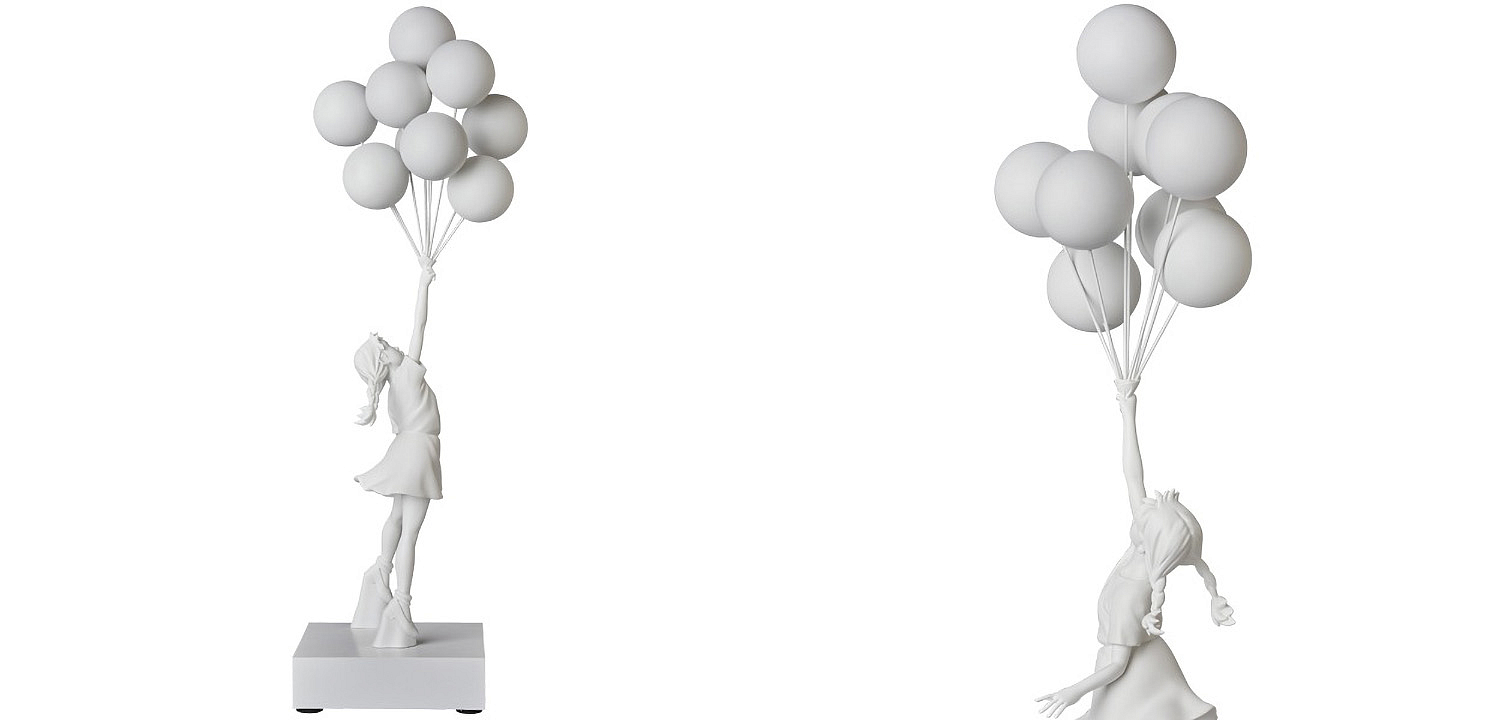 Статуэтка Flying Balloons Girl white Статуэтка Flying Balloons Girl white - Loft-Concept в Волгограде