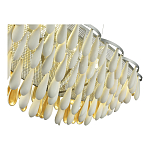 Люстра с подвесками в форме капель на серебристом каркасе Raindrop варинант исполнения - 4 | Loft Concept в Волгограде