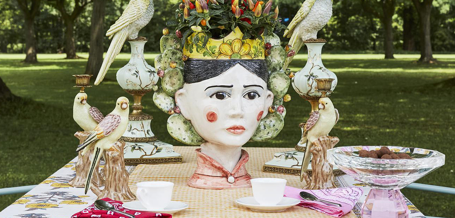 Ваза VASE HEAD LADY SICILY Ваза VASE HEAD LADY SICILY - Loft-Concept в Волгограде