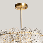 Люстра многоярусная с объемными прозрачными цветами Hanging Flowers варинант исполнения - 10 | Loft Concept в Волгограде