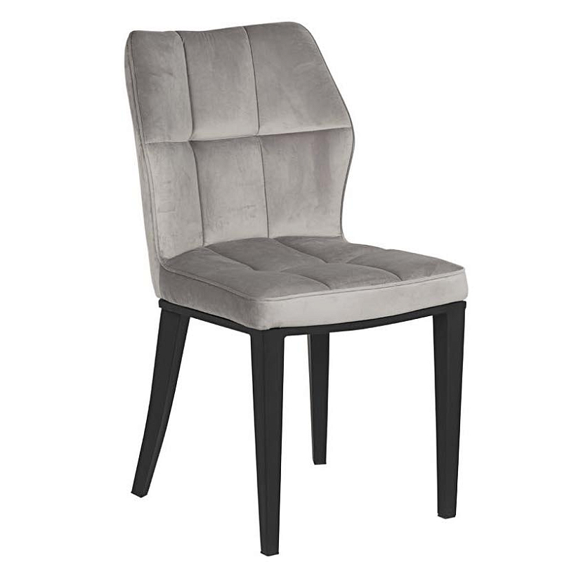 Стул Deffo Chair Серый Черный Стул Deffo Chair Серый Черный в Волгограде | Loft Concept