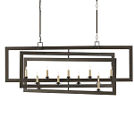 Люстра из пересекающихся прямоугольных элементов Intersecting Rectangles варинант исполнения - 2 | Loft Concept в Волгограде