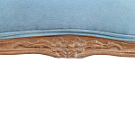 Кресло Ava Classical Armchair light blue velour варинант исполнения - 6 | Loft Concept в Волгограде