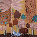 Мебельная ткань Oasis Terracotta Велюр  варинант исполнения - 1 | Loft Concept в Волгограде