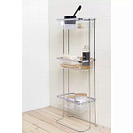Полка напольная трехъярусная для ванной Bathroom Floor Shelf варинант исполнения - 1 | Loft Concept в Волгограде