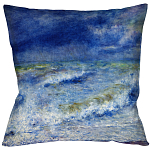 Подушка декоративная морской принт Impressionism in Art варинант исполнения - 1 | Loft Concept в Волгограде