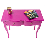 Консоль с выдвижными ящиками Colorfy Pink варинант исполнения - 3 | Loft Concept в Волгограде