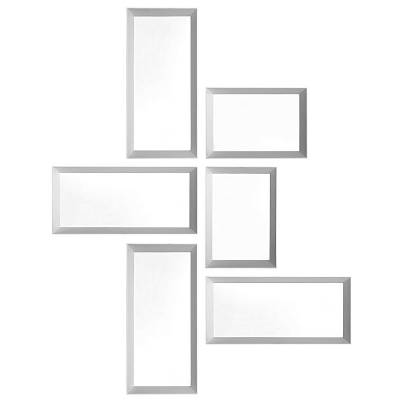 Дизайнерское настенное зеркало Gio Ponti D.950.1 Mirror Белый Зеркало Дизайнерское настенное зеркало Gio Ponti D.950.1 Mirror Белый Зеркало в Волгограде | Loft Concept
