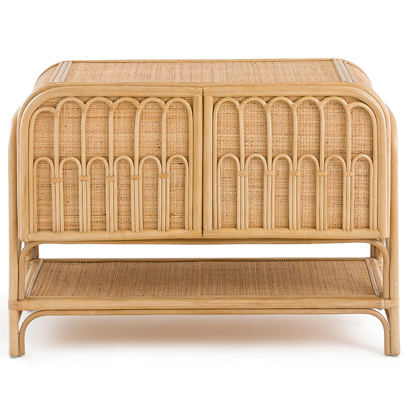 Шкаф-буфет из плетеного ротанга Joelle Wicker Furniture Древесина Шкаф-буфет из плетеного ротанга Joelle Wicker Furniture Древесина в Волгограде | Loft Concept