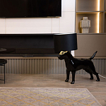 Лампа COLLECTION OF DOGS с абажуром Бультерьер варинант исполнения - 8 | Loft Concept в Волгограде
