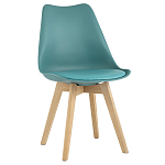 Стул с основой из пластика и мягким сиденьем Arvika Azure варинант исполнения - 1 | Loft Concept в Волгограде