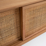 ТВ-тумба из массива тика Busto TV Stand варинант исполнения - 4 | Loft Concept в Волгограде