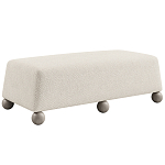 Дизайнерская Банкетка Wakonda с деревянными шариками  варинант исполнения - 1 | Loft Concept в Волгограде