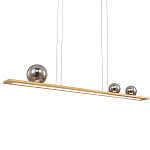 Светодиодная линейная люстра IONA Сhandelier gold 103 варинант исполнения - 1 | Loft Concept в Волгограде