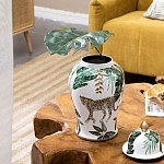 Ваза из фарфора с ручной росписью Leopard Collection  варинант исполнения - 7 | Loft Concept в Волгограде