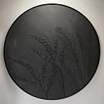 Ботаническое панно «Черная орхидея» варинант исполнения - 1 | Loft Concept в Волгограде