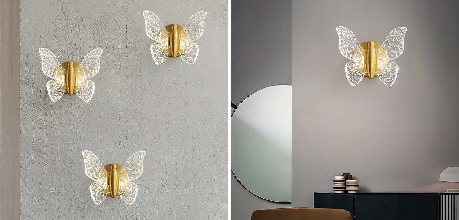 Бра Butterfly Wall Lamp Н Бра Butterfly Wall Lamp Н - Loft-Concept в Волгограде
