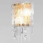 Бра с эффектом стекающего стекла и прозрачными трубками Textured Glass варинант исполнения - 4 | Loft Concept в Волгограде