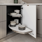 Кухонный гарнитур с фасадом в полоску Rainier Kitchen Set варинант исполнения - 2 | Loft Concept в Волгограде