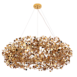 Люстра подвесная круглая с многочисленными металлическими круглыми элементами Terzani Argent варинант исполнения - 4 | Loft Concept в Волгограде