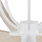 Подвесной светильник из дерева в форме сферы Eco Light варинант исполнения - 1 | Loft Concept в Волгограде