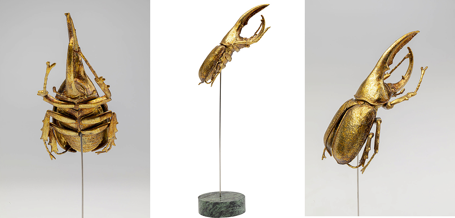 Статуэтка Golden Beetle on standing II - Loft-Concept в Волгограде