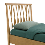 Кровать детская из массива гевеи Eliza варинант исполнения - 4 | Loft Concept в Волгограде