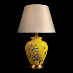 Настольная лампа желтая с изображением птиц Slip Away варинант исполнения - 8 | Loft Concept в Волгограде