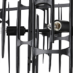 Люстра черная остроконечной формы Black Satin варинант исполнения - 2 | Loft Concept в Волгограде