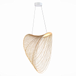 Подвесной светильник фигурный из деревянных прутьев Ecofriendly Light Source варинант исполнения - 5 | Loft Concept в Волгограде