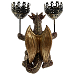 Подсвечник в виде дракона Dragon with Two Candlesticks варинант исполнения - 7 | Loft Concept в Волгограде