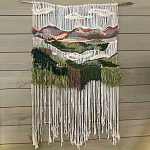  Гобелен Волшебный Лес в зеленых тонах Magic Forest I  варинант исполнения - 5 | Loft Concept в Волгограде