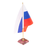 Флагшток на подставке из натурального камня Stone Flagpole варинант исполнения - 2 | Loft Concept в Волгограде