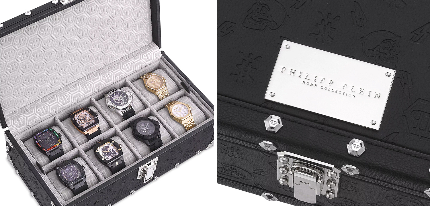 Шкатулка для часов Philipp Plein Watch Box No Limit Шкатулка для часов Philipp Plein Watch Box No Limit - Loft-Concept в Волгограде