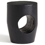 Приставной столик черного цвета AMORPHOUS варинант исполнения - 2 | Loft Concept в Волгограде