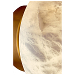 Бра в форме диска из натурального камня Cryptocrystalline Stone варинант исполнения - 3 | Loft Concept в Волгограде