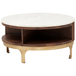 Круглый кофейный стол Sadie Round Coffee Table варинант исполнения - 1 | Loft Concept в Волгограде