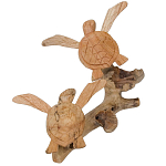 Статуэтка из дерева черепахи Animals of the World 25 варинант исполнения - 1 | Loft Concept в Волгограде