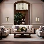 Люстра с абажуром из стекла и премиального алебастра Ravishment варинант исполнения - 7 | Loft Concept в Волгограде